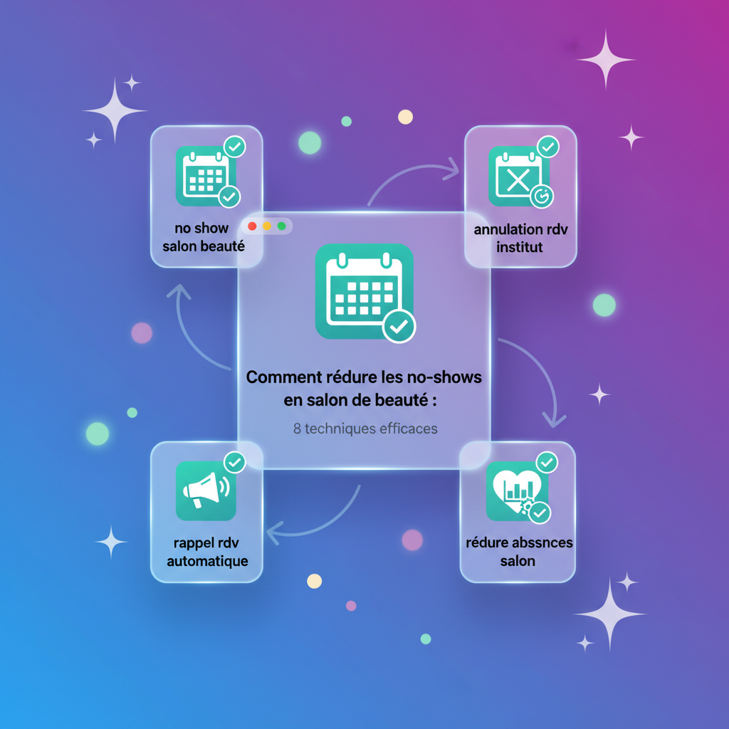 Comment réduire les no-shows en salon de beauté : 8 techniques efficaces